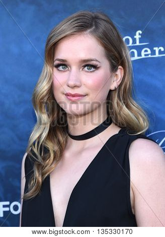 LOS ANGELES - JUN 15:  Elizabeth Lail arrives to the arrives to the Pretty Little Liars Season 7 Event  on June 15, 2016 in Hollywood, CA.                