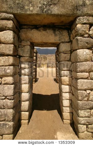 Machu Picchu kapı