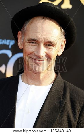 Mark Rylance at the Los Angeles premiere of 'BFG' held at the El Capitan Theatre in Hollywood, USA on June 21, 2016.