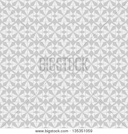 Seamless geometry vector pattern texture in monochrome background