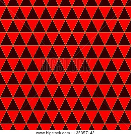 Triangle geometric seamless pattern. Fashion graphic background design. Modern stylish abstract colorful texture. Template for prints textiles wrapping wallpaper website. Stock VECTOR ilustration