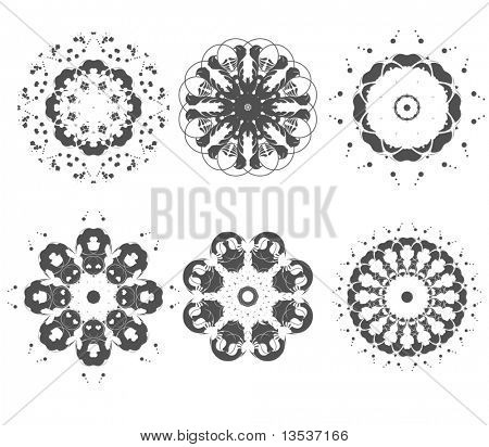 Vektor Blumen Hintergrund