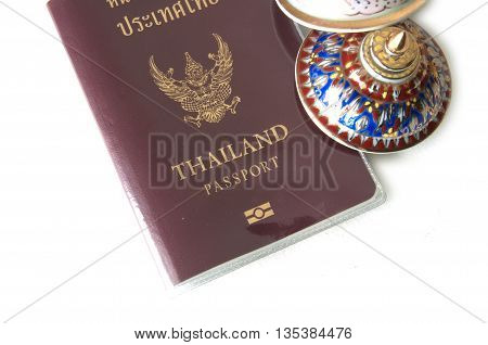 Travel at Thailand Benjarong Ceramic jars with intricate designe -souvenir in Thailand