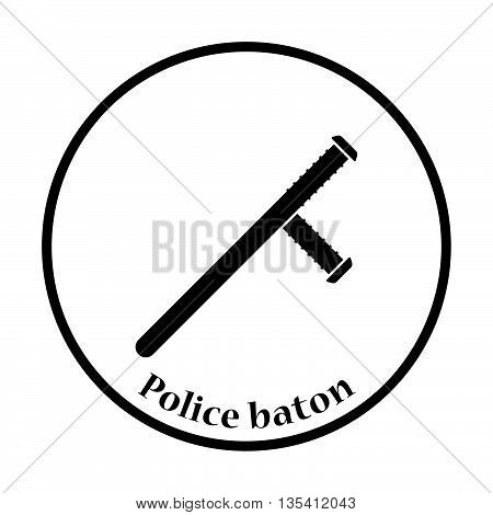 Police Baton Icon