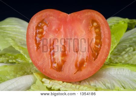 Lechuga y tomate