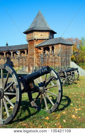 Citadel Fortress In Baturin, Ukraine, Fragment