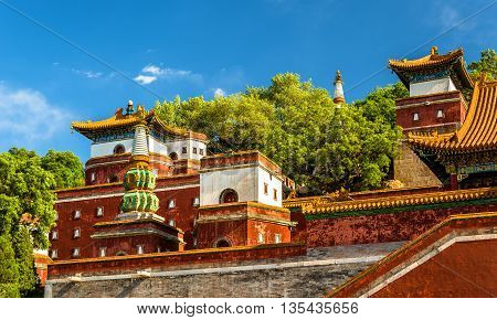 Four Great Regions Temple at the Summer Palace in Beijing, China