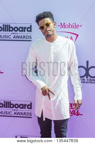 LAS VEGAS - MAY 22 : Recording artist Trevor Jackson attends the 2016 Billboard Music Awards at T-Mobile Arena on May 22 2016 in Las Vegas Nevada.