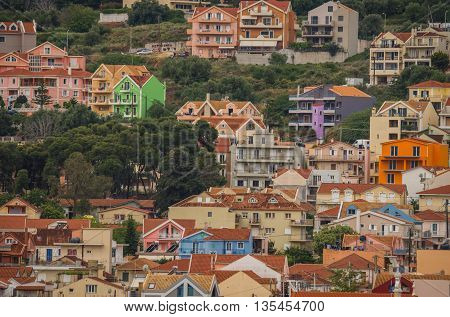 Picturesque View Of City Of Argostoli On Lakeside