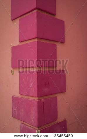 Bright Colored Houses In Argostoli