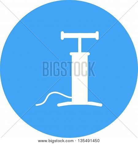 Car, air, pump icon vector image. Can also be used for car servicing. Suitable for use on web apps, mobile apps and print media.