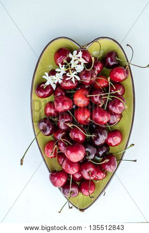 fresh cherries
