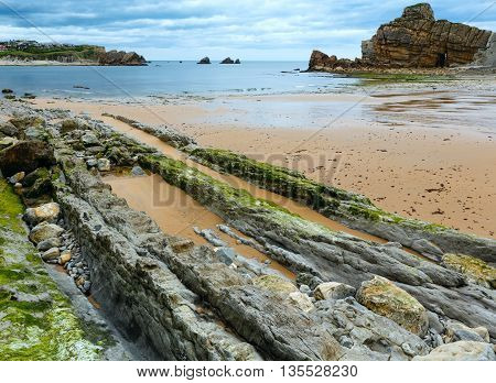 Portio Beach Coastline Landscape.