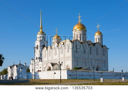 Assumption cathedral at Vladimir built in the 12th century (Russia)