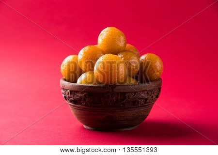Gulab jamun, or gulaab jamun, is a milk-solids-based sweet mithai
