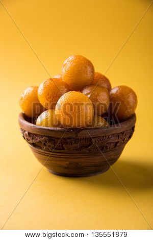 Gulab jamun, or gulaab jamun, is a milk-solids-based sweet mithai