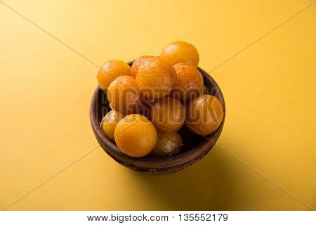 Gulab jamun, or gulaab jamun, is a milk-solids-based sweet mithai