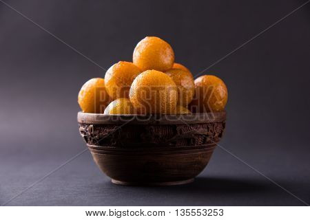 Gulab jamun, or gulaab jamun, is a milk-solids-based sweet mithai