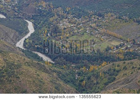San Alfonso Valley, Trail In The  Mountain