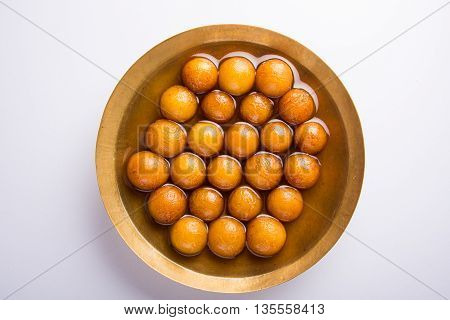 Gulab jamun, or gulaab jamun, is a milk-solids-based sweet mithai