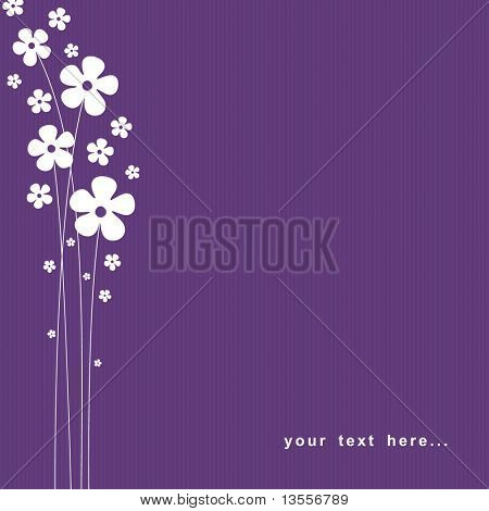 Vector floral Hintergrunddesign