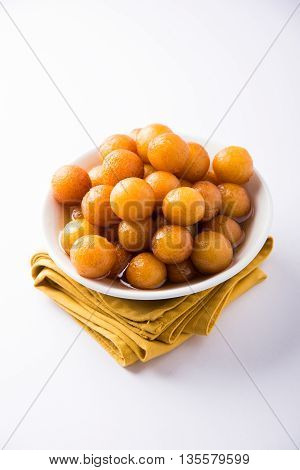 Gulab jamun, or gulaab jamun, is a milk-solids-based sweet mithai