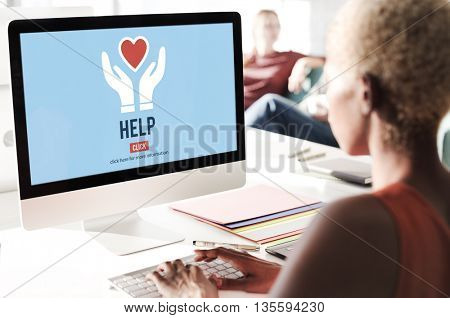 Help Aid Advice Assistance Coaching Helping Concept