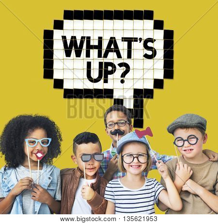Expression Words Emotion Communication Slang Concept