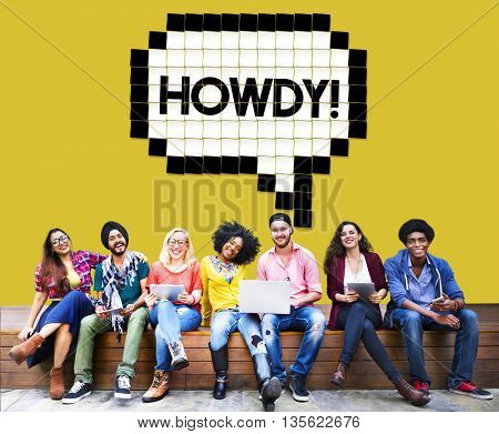 Expression Words Emotion Communication Slang Concept