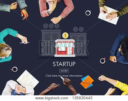 Startup New Business Strategy Invest Concept