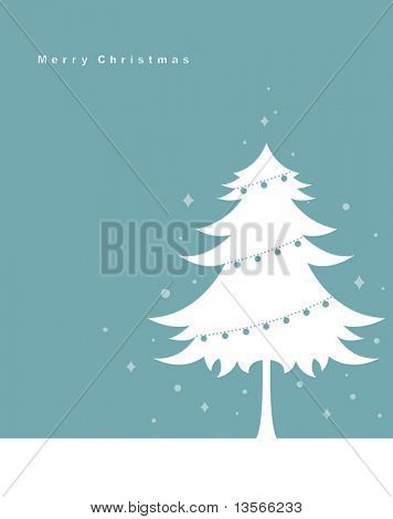arbre de vecteur de design fond Noël
