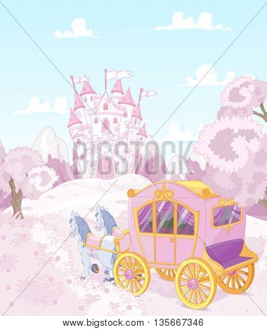 The carriage for true princess goes to kingdom