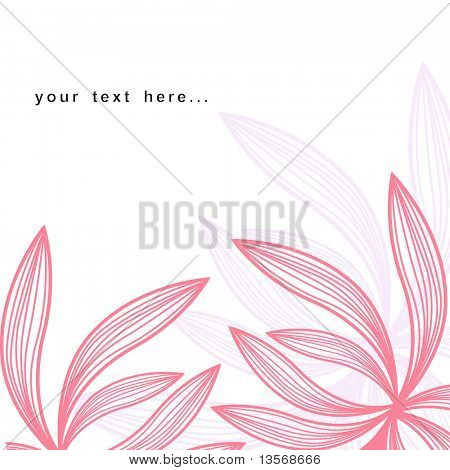 vector flor fundo