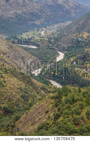 San Alfonso Valley, Trail In The  Mountain