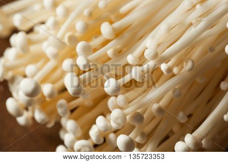Raw Organic Enoki Mushrooms