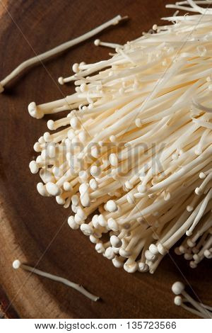 Raw Organic Enoki Mushrooms