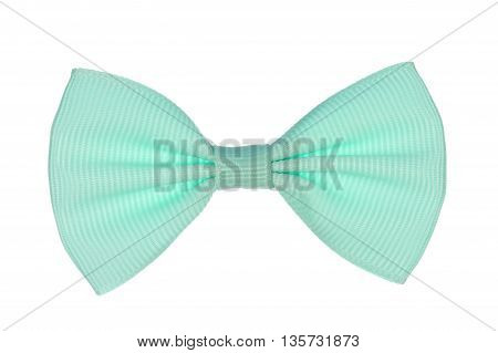 Close Up On Isolated Fancy Bow Tie