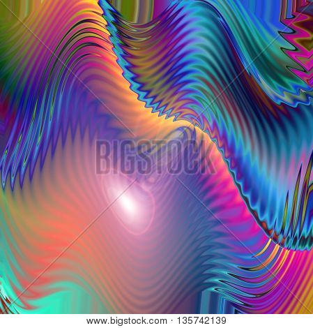 Abstract coloring background of the horicon gradient with visual zigzag and wave effects,good for your idea design
