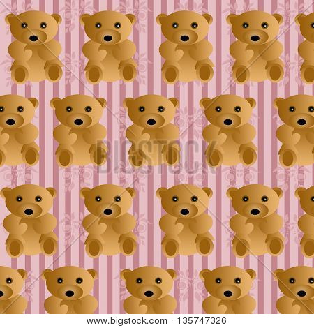 eddy bears seamless