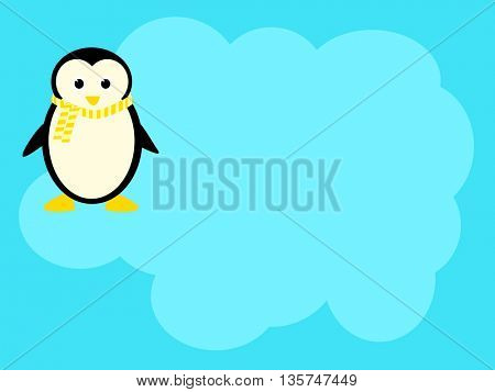 Funny Penguin illustration