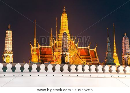 วัดพระแก้ววัด กรุงเทพ ไทย...