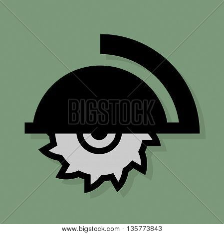 Abstract Tools icon or sign, vector illustration