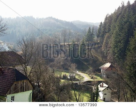 Berglandschap van Slovenië