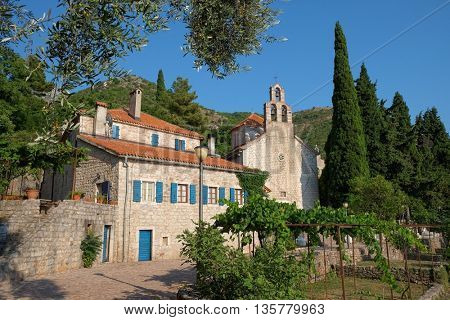 Praskvica Monastery is a Serbian Orthodox monastery in Celobrdo, village in the Budva municipality, Montenegro