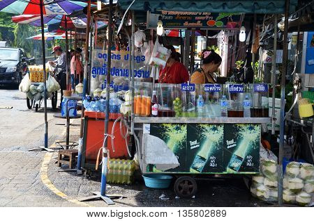 Chatuchak Weekend Market In Bangkok