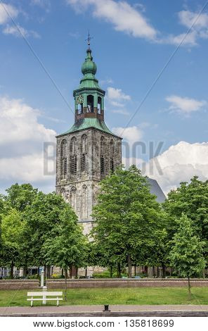 Old Church At The Market Square In Nordhorn