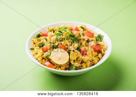 Spicy scrambled eggs or egg bhurji or anda bhurji