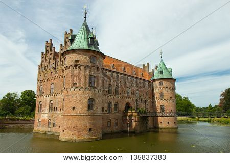 Egeskov Slot In Denmark