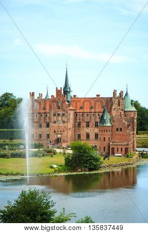 Egeskov Slot In Denmark