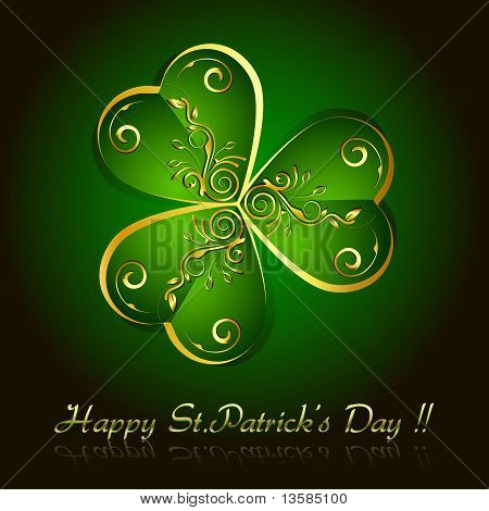 Çiçek yonca yaprağı